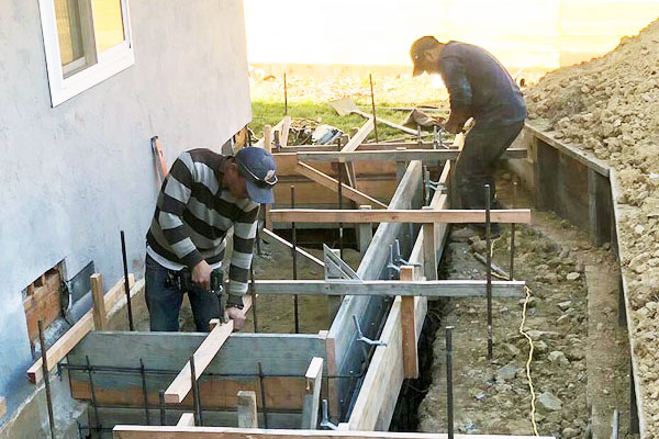 foundation concrete foundation cork groundworks