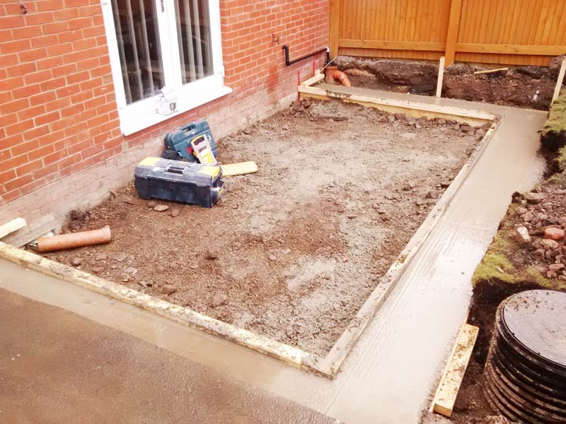 foundation concrete foundation cork groundworks