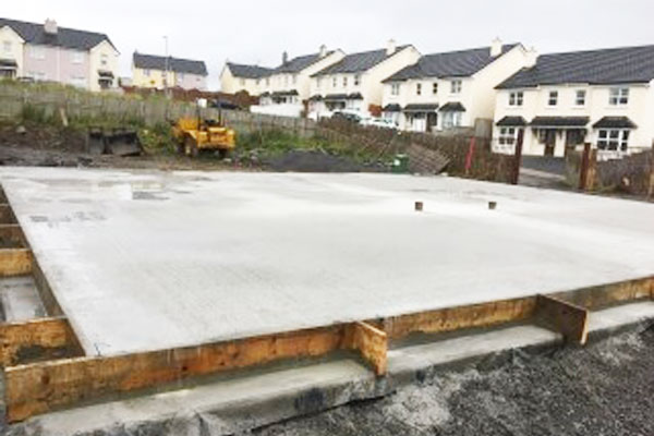 foundation concrete foundation cork groundworks